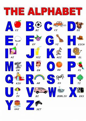 Раскраска alphabet #23 #186904