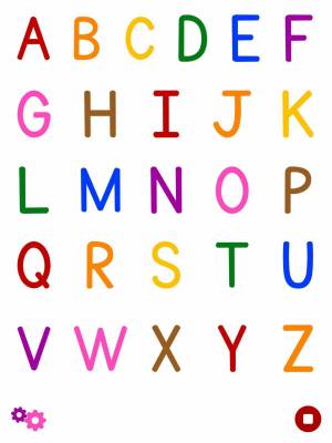 Раскраска alphabet #30 #186911