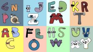 Раскраска alphabet lore a z #30 #186947
