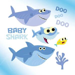 Раскраска baby shark #21 #187075