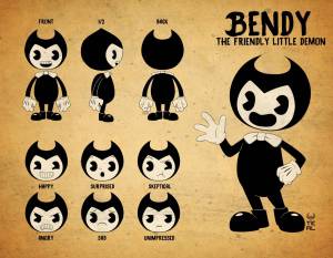 Раскраска bendy #17 #187148