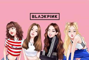 Раскраска black pink #25 #187191