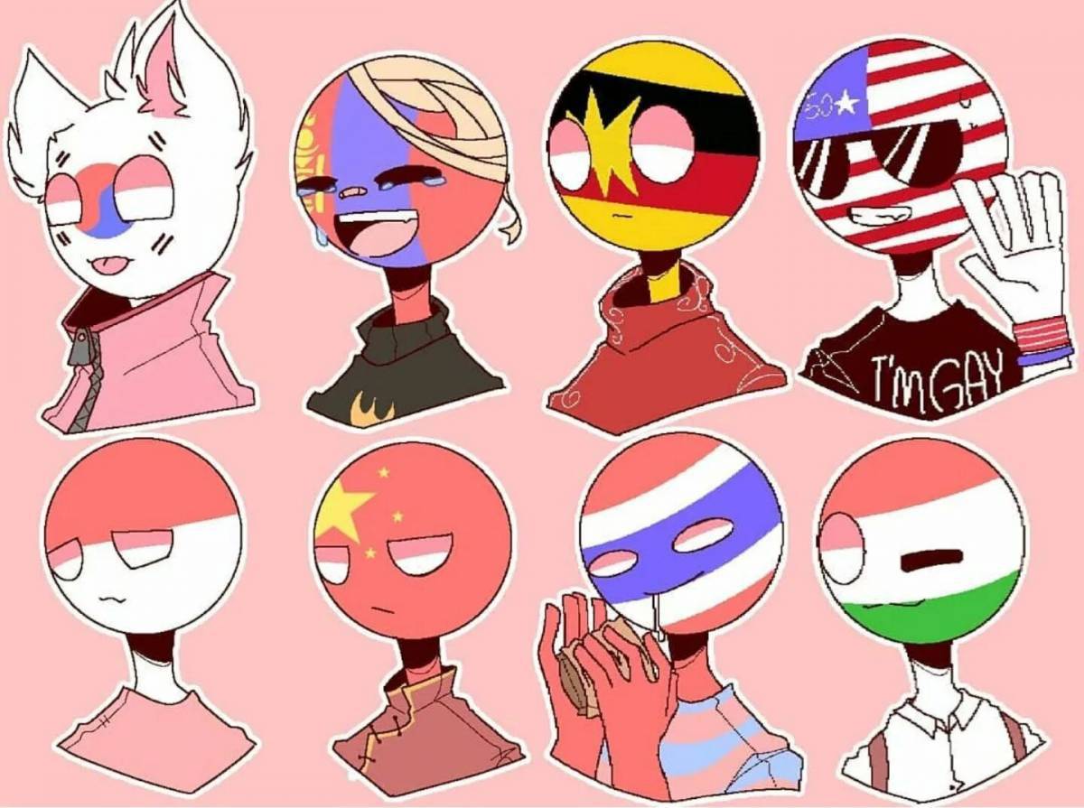 Countryhumans персонажи вики фандом фото 14