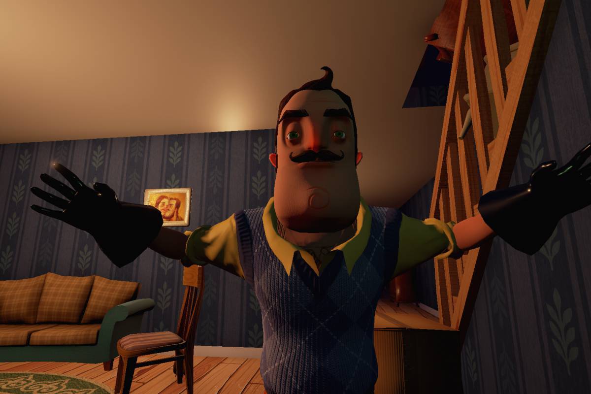 Картины hello neighbor