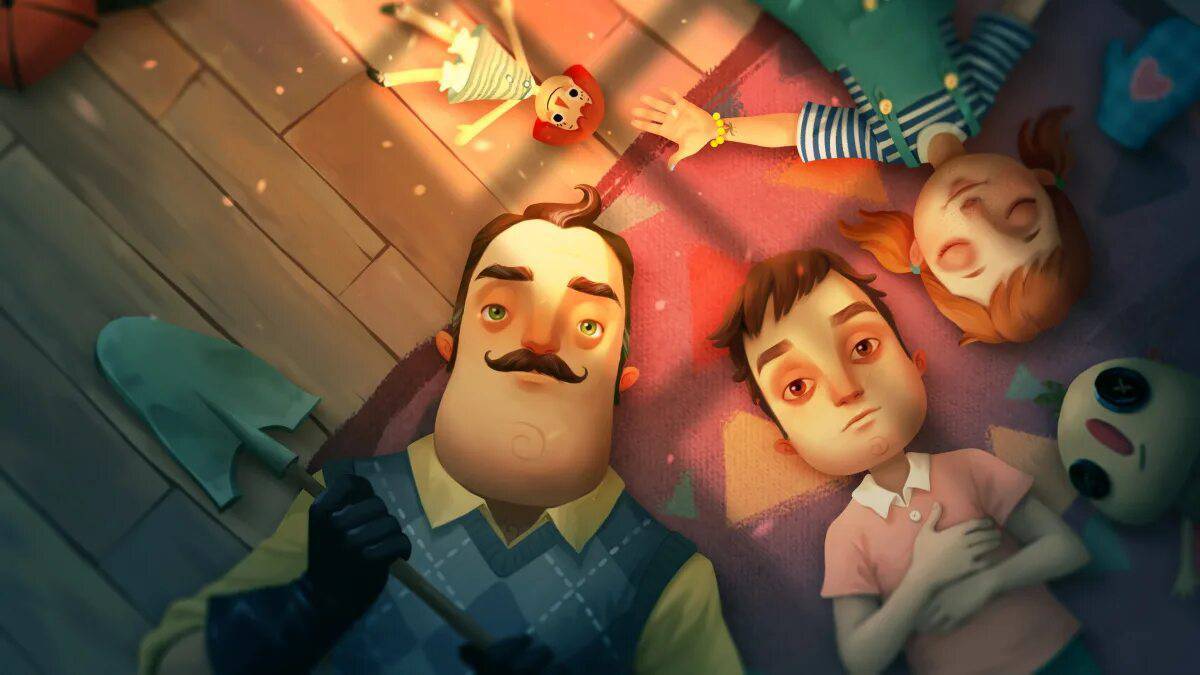 Hello neighbor картины