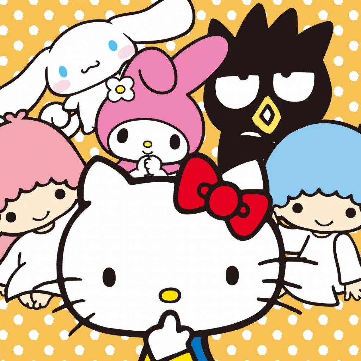 Как зовут hello kitty. Хеллоу Китти и её друзья. Хелло Китти френдс. Герои Хелло Китти. Персонажи мультика Хеллоу Китти.