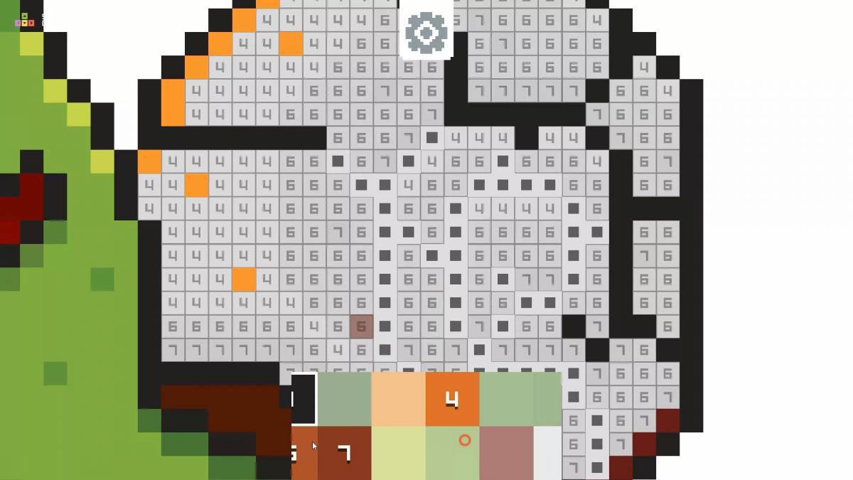 Pixel art по цифрам злом #25