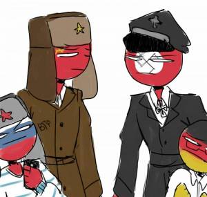 Раскраска countryhumans #2 #188055