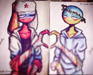 Раскраска countryhumans #29 #188082