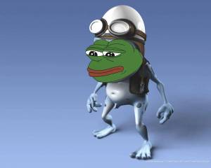 Раскраска crazy frog #9 #188140