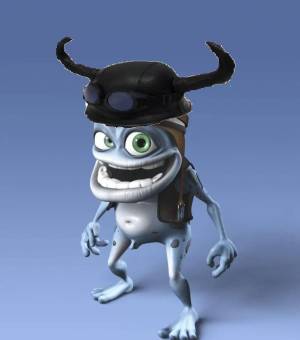 Раскраска crazy frog #14 #188145