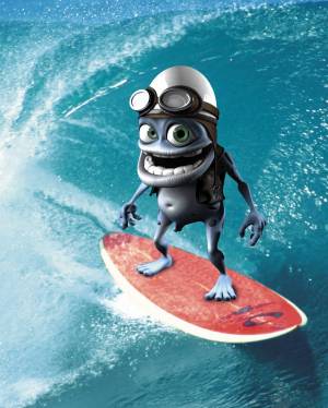 Раскраска crazy frog #17 #188148