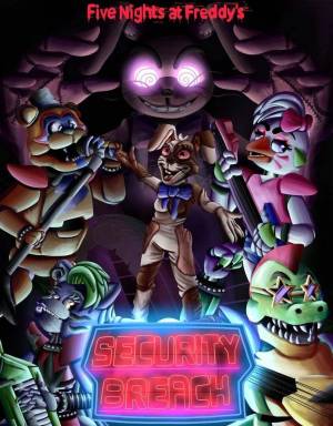 Раскраска fnaf security breach #9 #188765