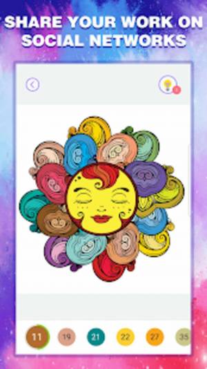 Раскраска happy color игра на телефон андроид #38 #189277
