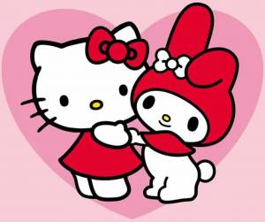 Раскраска hello kitty kuromi #18 #189412