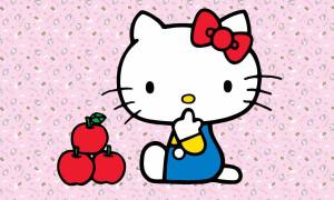 Раскраска hello kitty для девочек #29 #189451