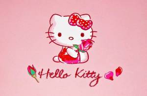 Раскраска hello kitty для девочек #32 #189454