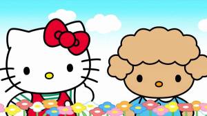 Раскраска hello kitty и ее друзья #25 #189485