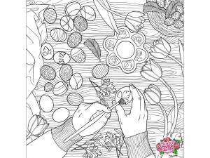 Раскраска hey color по номерам #9 #189649