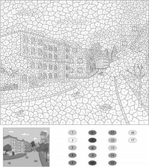 Раскраска hey color по номерам #11 #189651