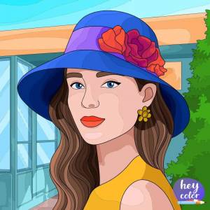 Раскраска hey color по номерам #18 #189658