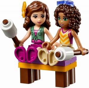 Раскраска lego friends #20 #190380