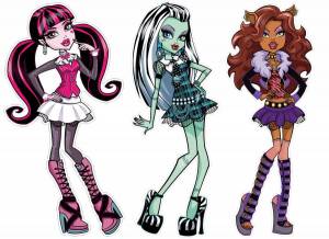 Раскраска monster high #1 #190965