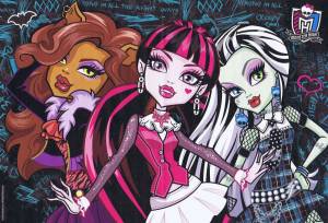 Раскраска monster high #3 #190967