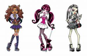 Раскраска monster high #5 #190969