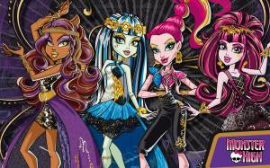 Раскраска monster high #8 #190972