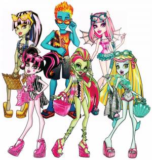 Раскраска monster high #21 #190985