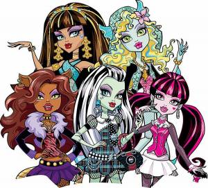 Раскраска monster high #34 #190998