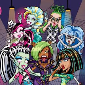 Раскраска monster high #36 #191000