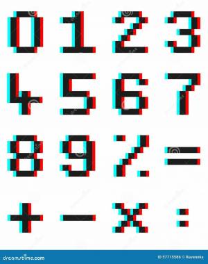 Раскраска pixel art по цифрам #16 #191373