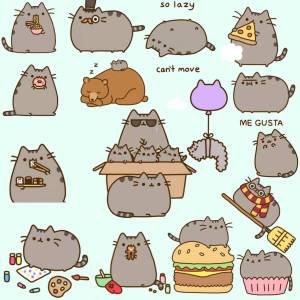 Раскраска pusheen #9 #191896