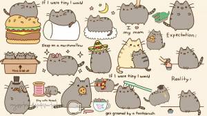 Раскраска pusheen #17 #191904