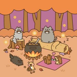 Раскраска pusheen cat #16 #191930