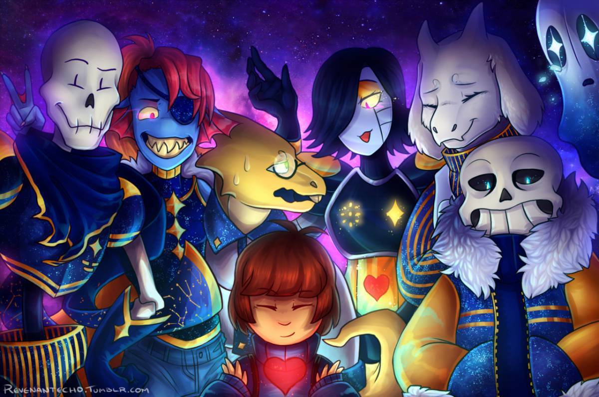 Undertale Arts вечеринка