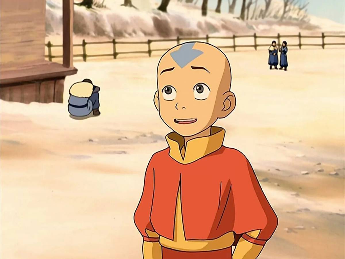 Avatar the last airbender in english. Аватар аанг.