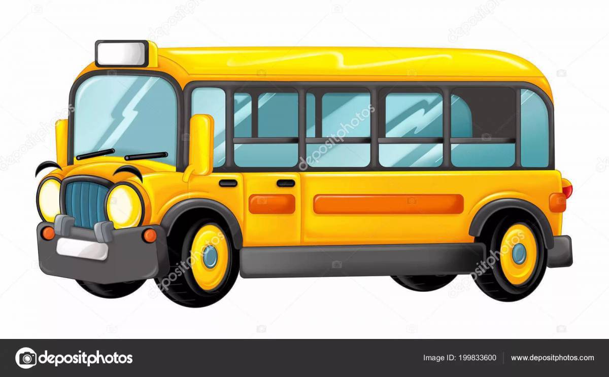 Автобус для детей 3 4 лет #16
