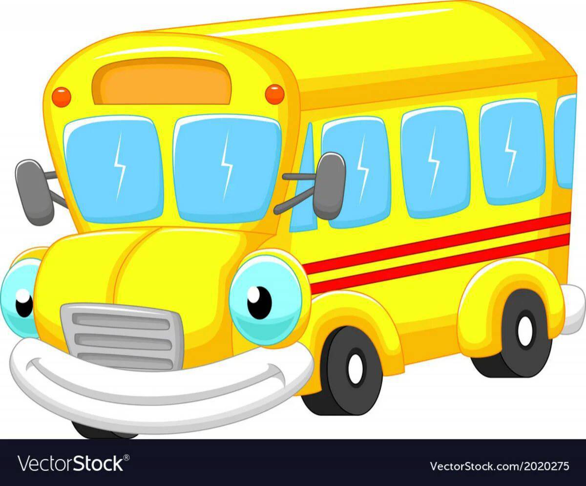 Автобус для детей 3 4 лет #26