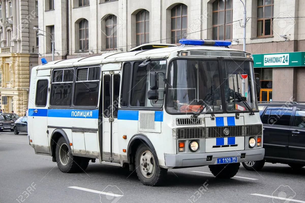 Автобус полицейский #23
