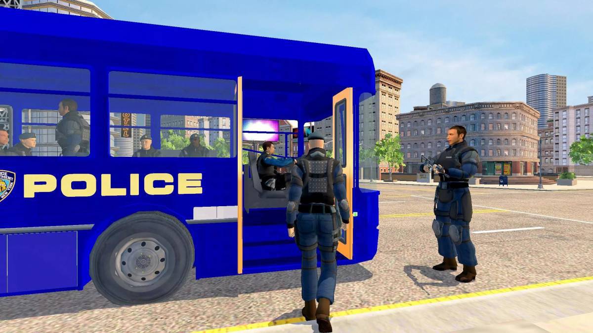 Автобус полицейский #36