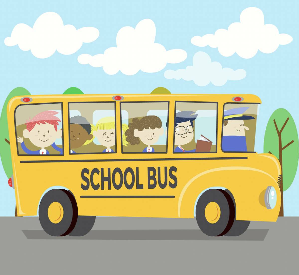 Автобус школьный #14