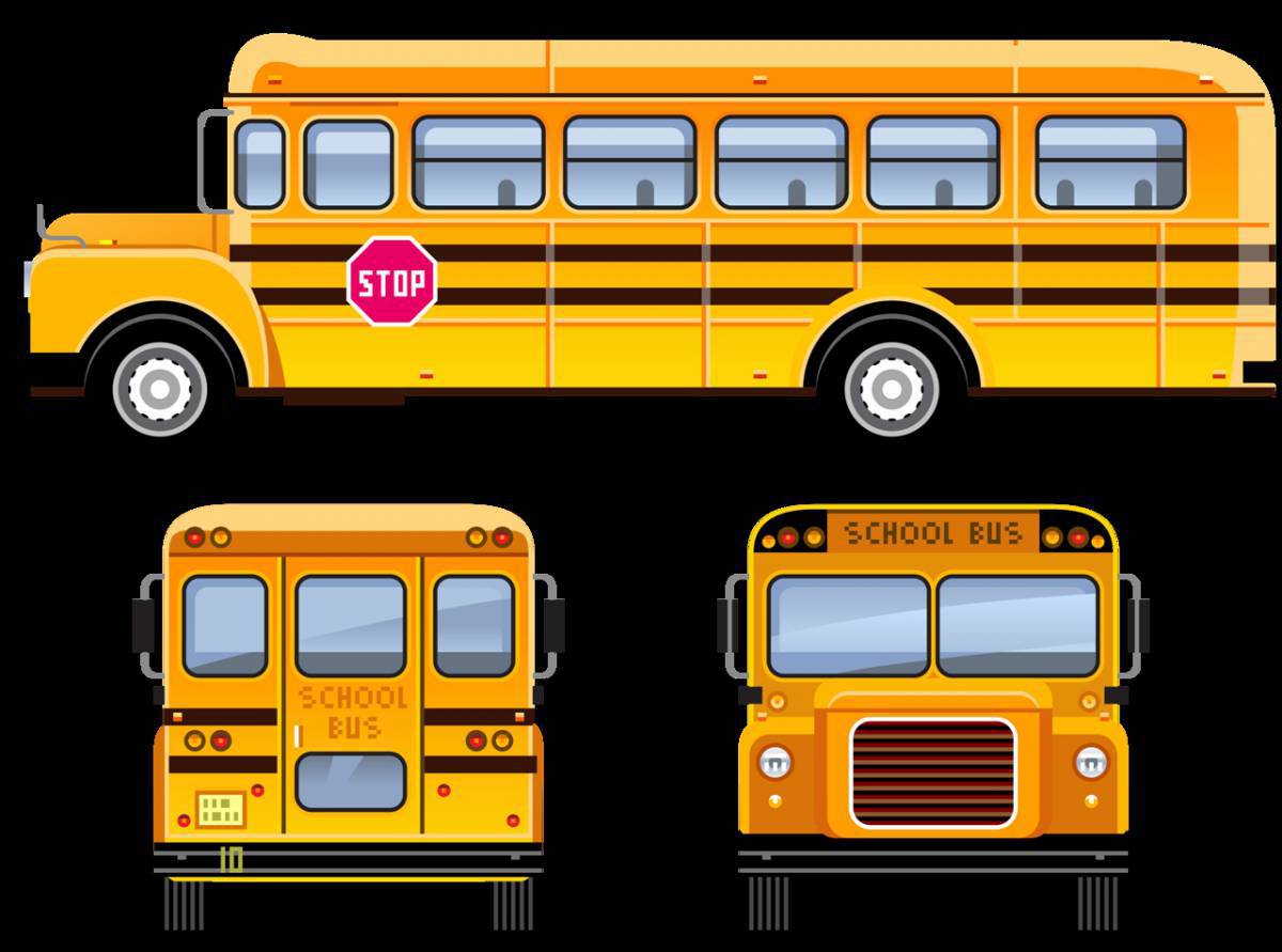 Автобус школьный #19