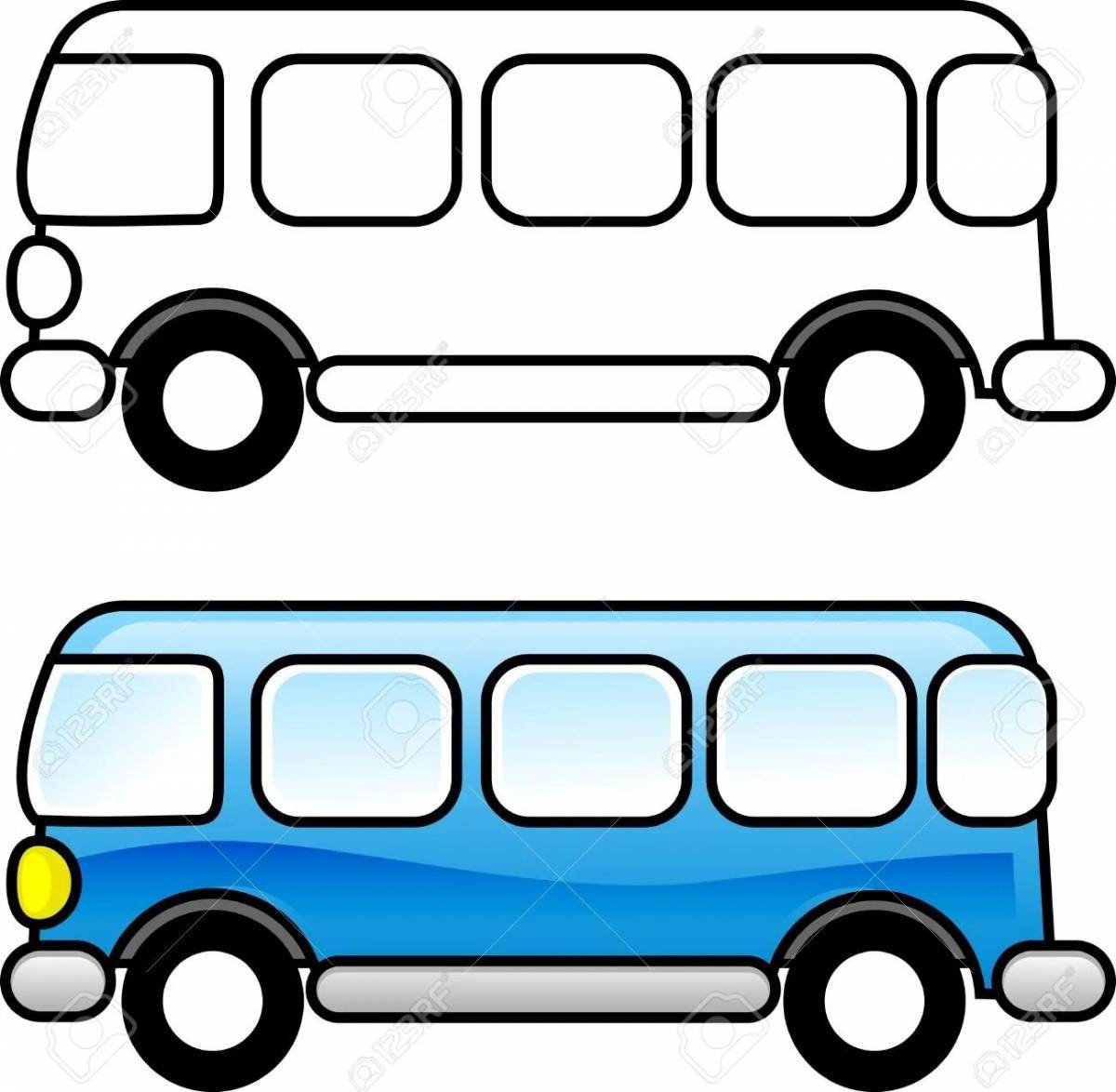 Автобуса для детей 5 лет #1