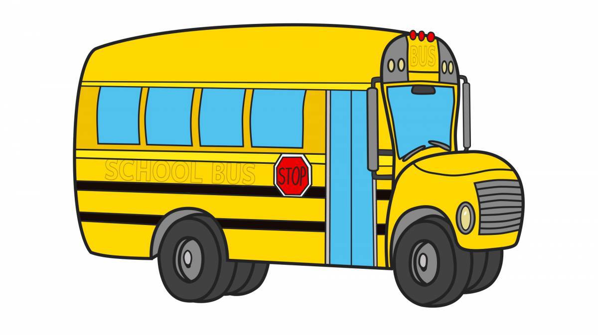 Автобуса для детей 5 лет #34