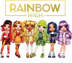 Раскраска rainbow high #3 #192086