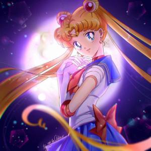 Раскраска sailor moon #2 #192274