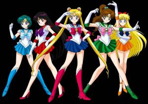 Раскраска sailor moon #7 #192279